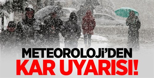 Doğu Karadeniz'de Yoğun Kar Yağışı Bekleniyor